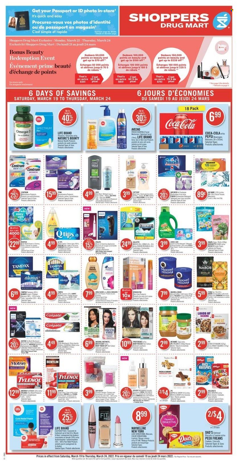 Shoppers Drug Mart flyer - March 19, 2022 - March 24, 2022. Page 1