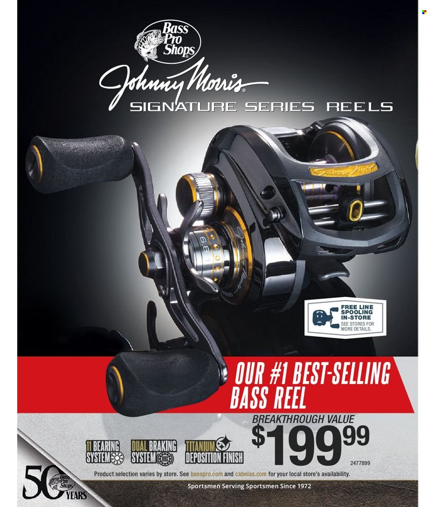 thumbnail - Bass Pro Shops Flyer - Sales products - Bass Pro, reel. Page 68.