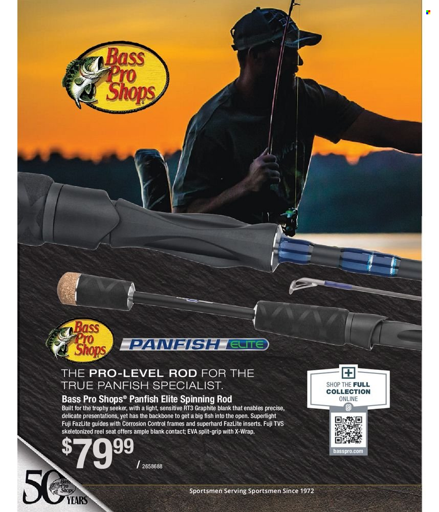 thumbnail - Bass Pro Shops Flyer - Sales products - TV, Bass Pro, reel. Page 212.