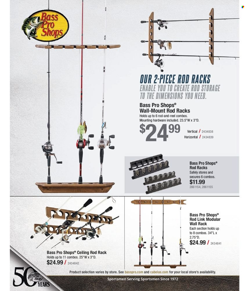 thumbnail - Bass Pro Shops Flyer - Sales products - Bass Pro, reel. Page 352.