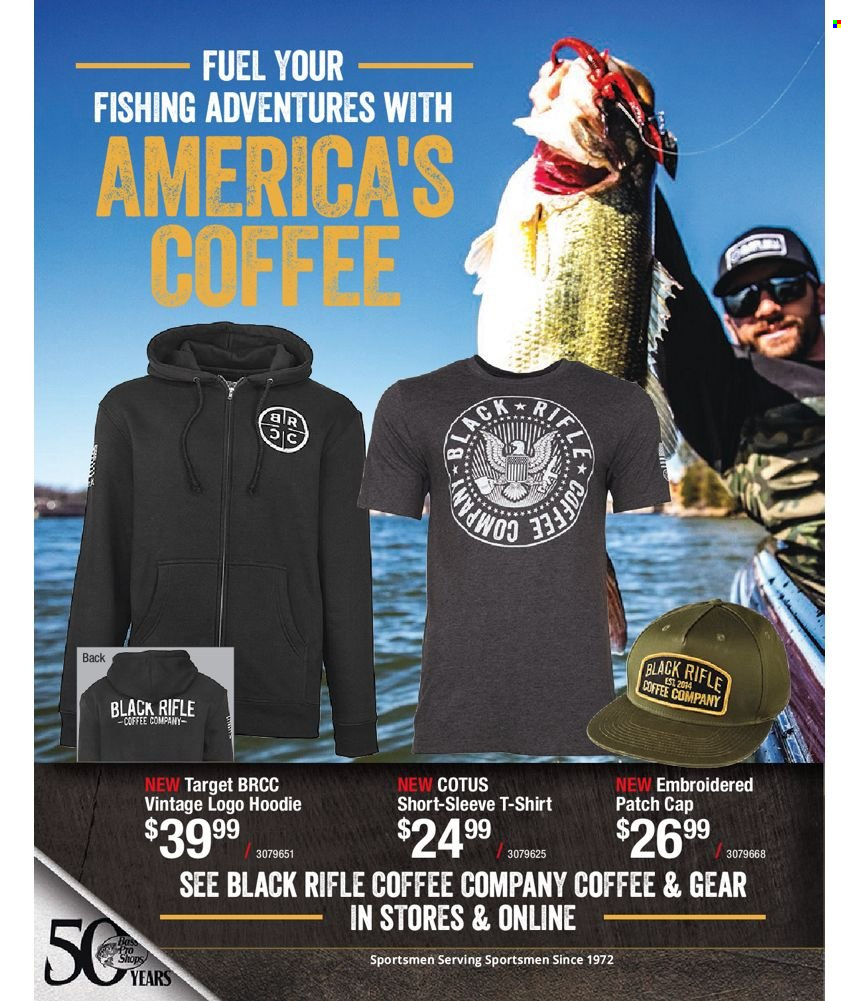 thumbnail - Bass Pro Shops Flyer - Sales products - t-shirt, hoodie, cap. Page 516.