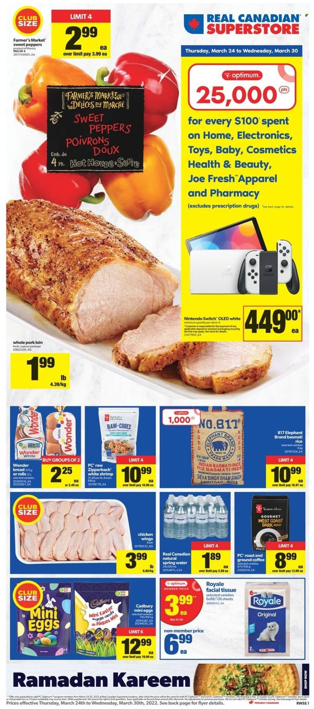 Real Canadian Superstore flyer - March 24, 2022 - March 30, 2022. Page 1