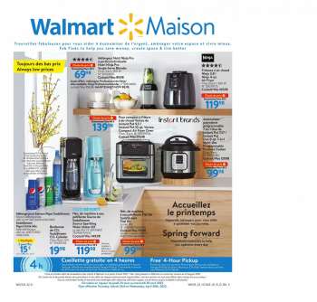 Walmart Flyer - March 24, 2022 - April 20, 2022.