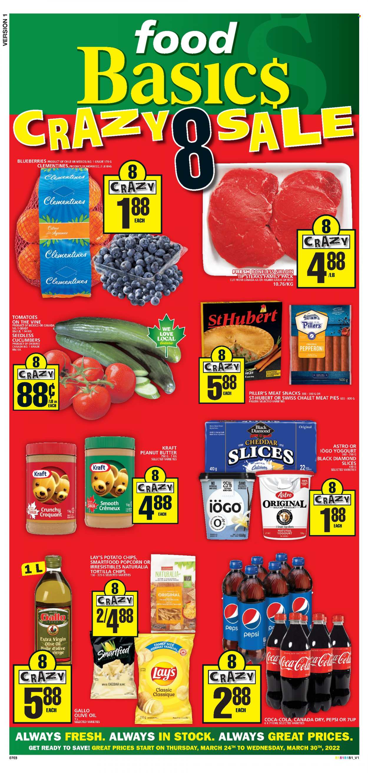 Food Basics flyer - March 24, 2022 - March 30, 2022. Page 1