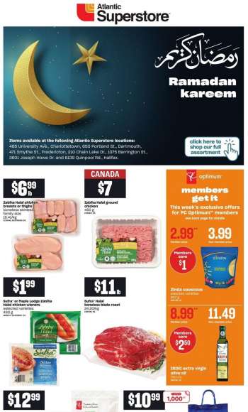 Atlantic Superstore Flyer - March 24, 2022 - April 20, 2022.