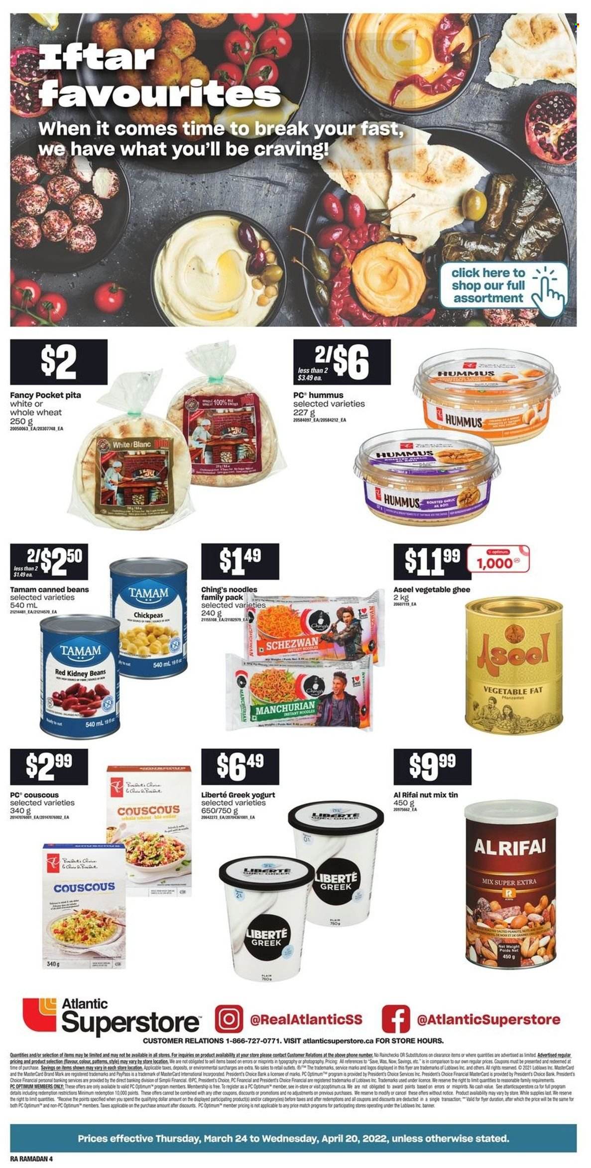 Atlantic Superstore flyer - March 24, 2022 - April 20, 2022. Page 4