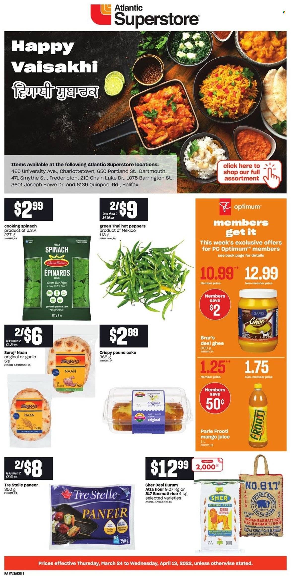 Atlantic Superstore flyer - March 24, 2022 - April 13, 2022. Page 1