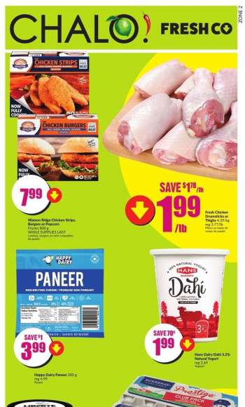 Chalo! FreshCo. Flyer - March 24, 2022 - March 30, 2022.