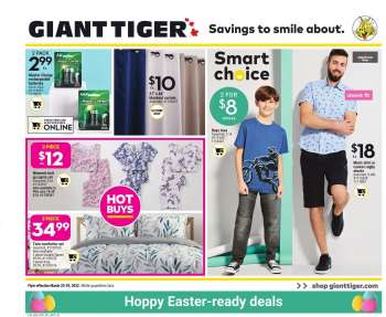Circulaire Giant Tiger - 23 Mars 2022 - 29 Mars 2022.