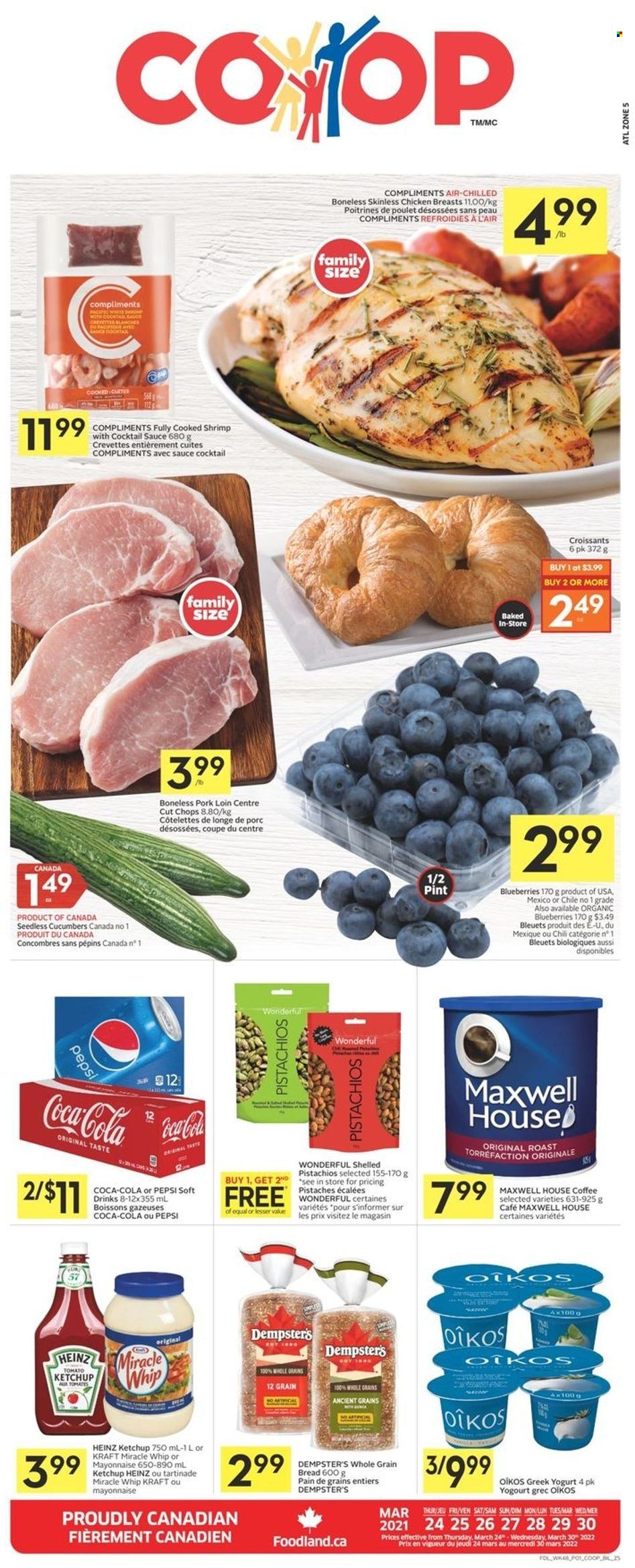 Co-op flyer - March 24, 2022 - March 30, 2022. Page 1