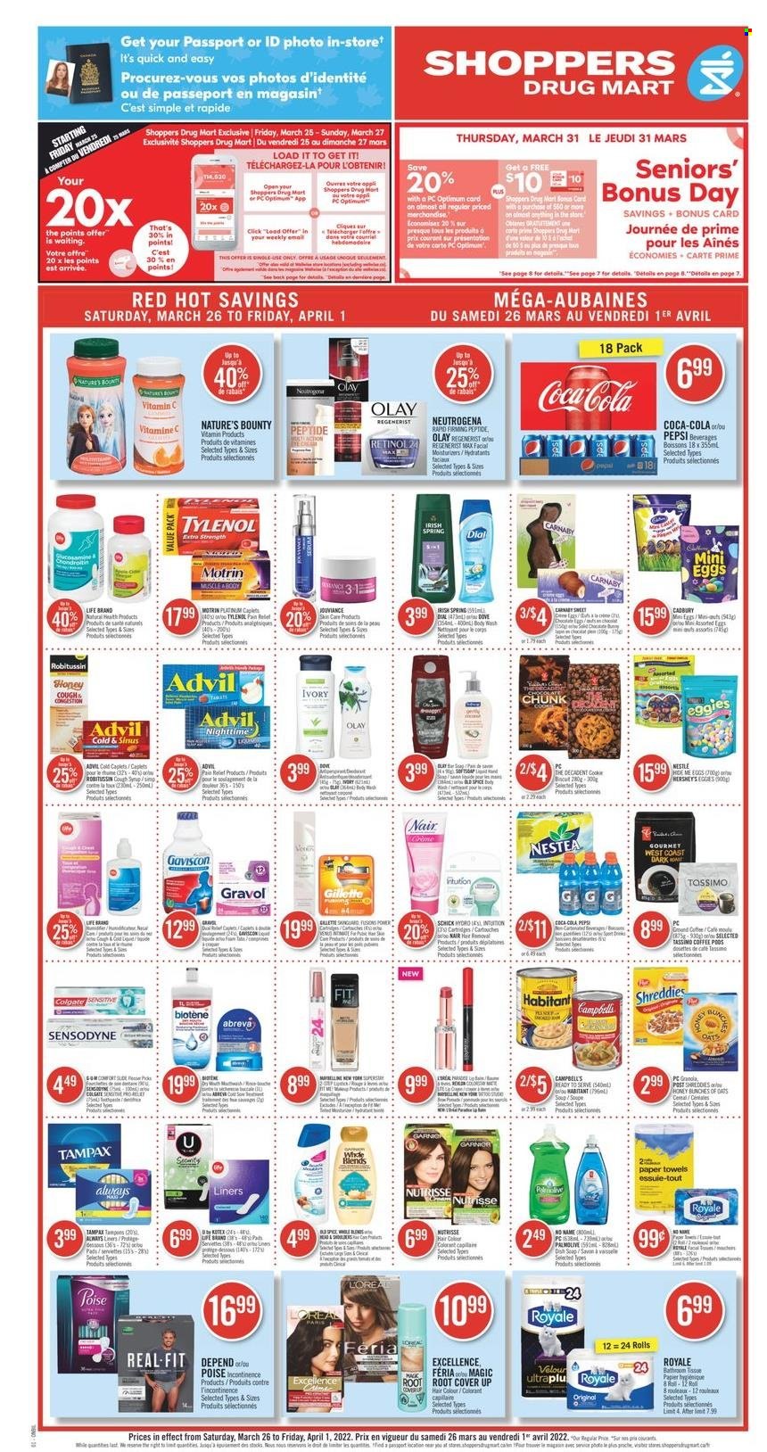 Shoppers Drug Mart flyer - March 26, 2022 - April 01, 2022. Page 1
