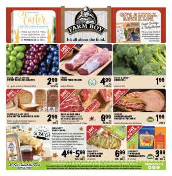 Farm Boy Flyer - March 24, 2022 - March 30, 2022.