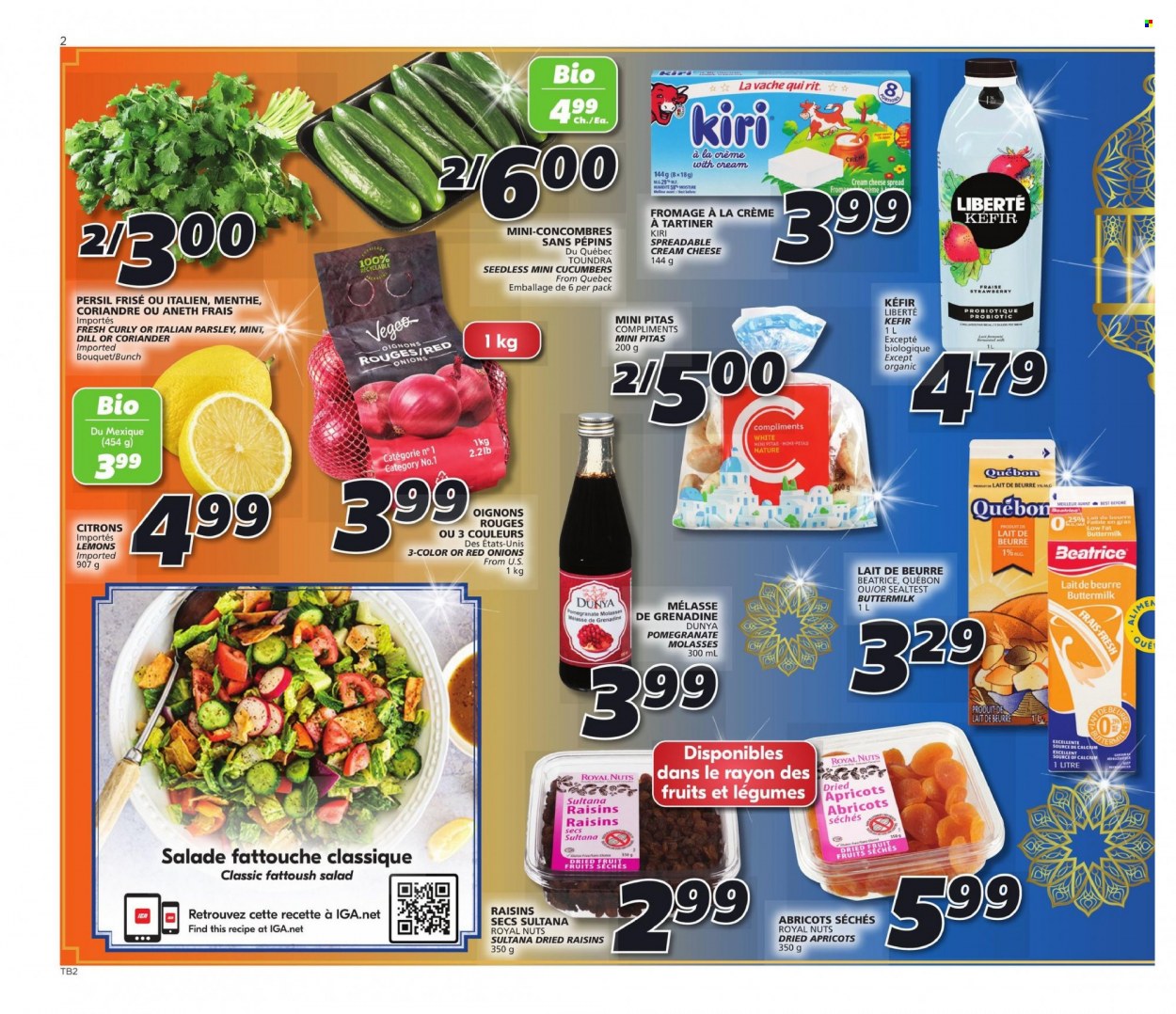 IGA flyer - March 31, 2022 - April 06, 2022. Page 2
