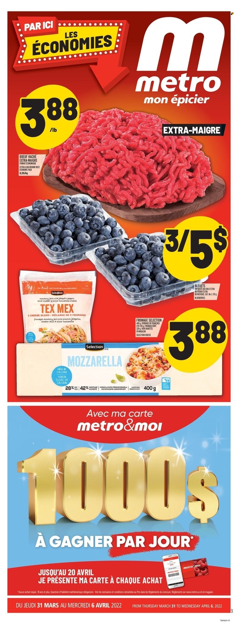 Metro flyer - March 31, 2022 - April 06, 2022. Page 1