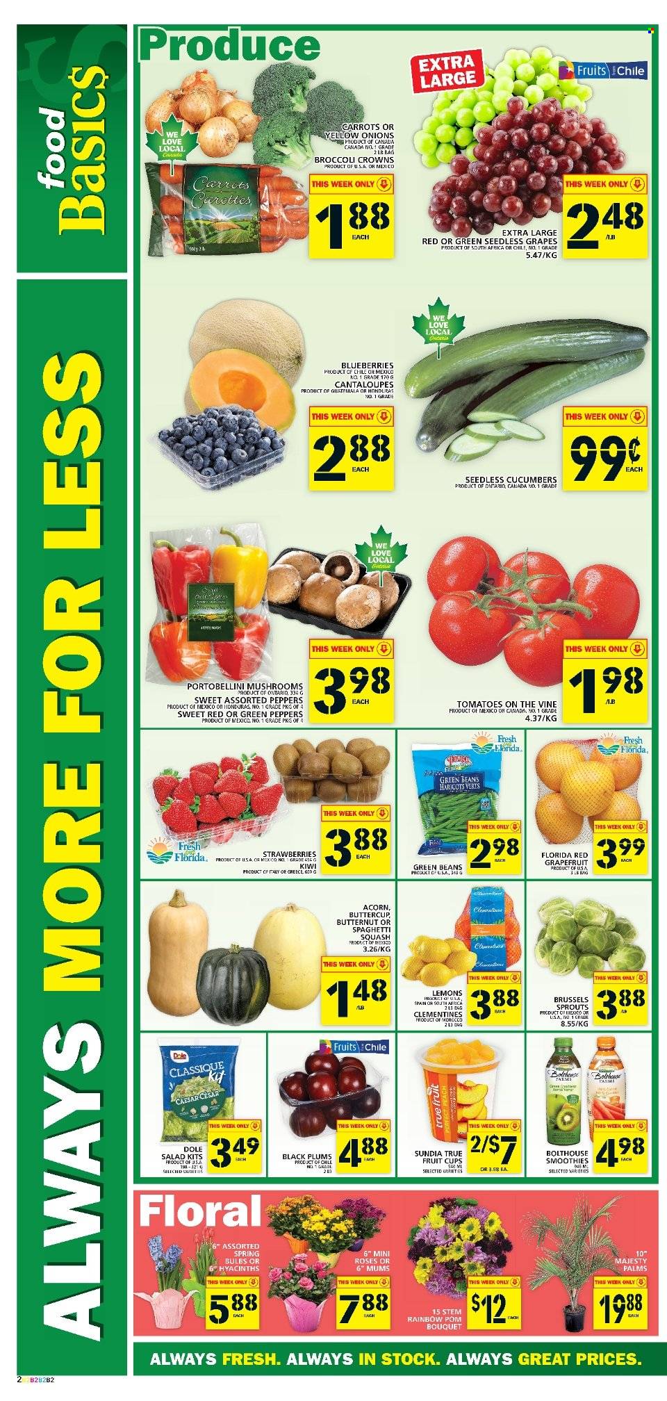 Food Basics flyer - March 31, 2022 - April 06, 2022. Page 3