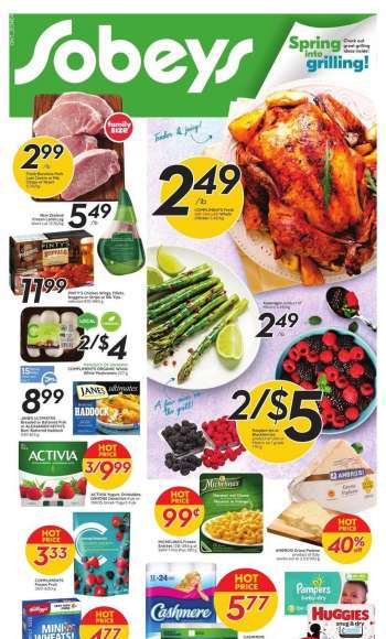 Sobeys Flyer - March 31, 2022 - April 06, 2022.