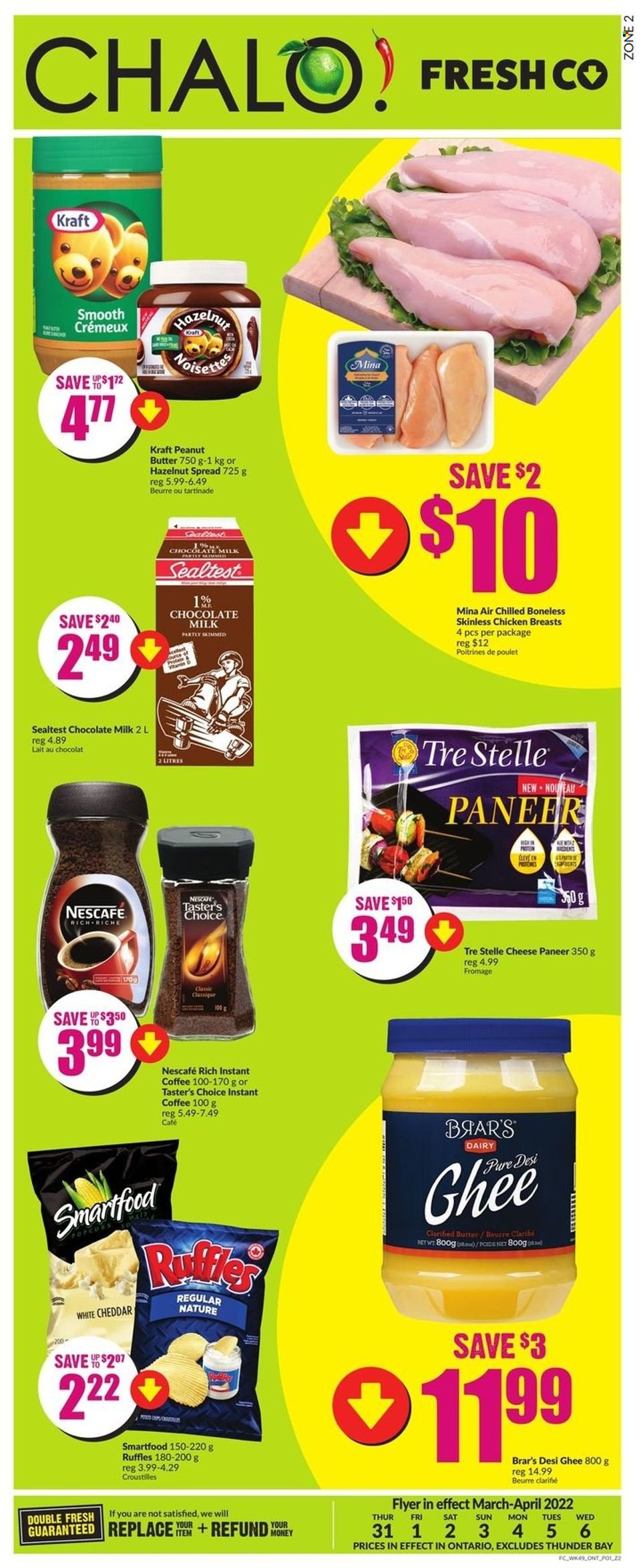 Chalo! FreshCo. flyer - March 31, 2022 - April 06, 2022. Page 1