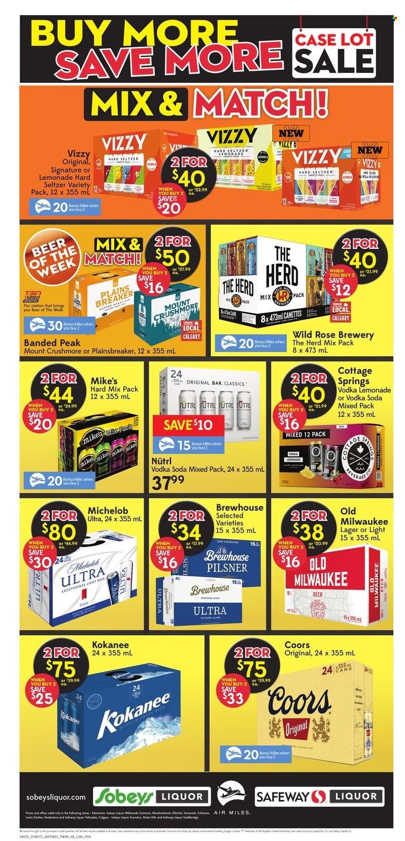 Sobeys Liquor flyer - March 31, 2022 - April 06, 2022. Page 3