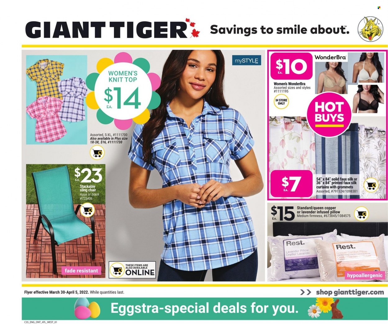 Giant Tiger flyer - March 30, 2022 - April 05, 2022. Page 1
