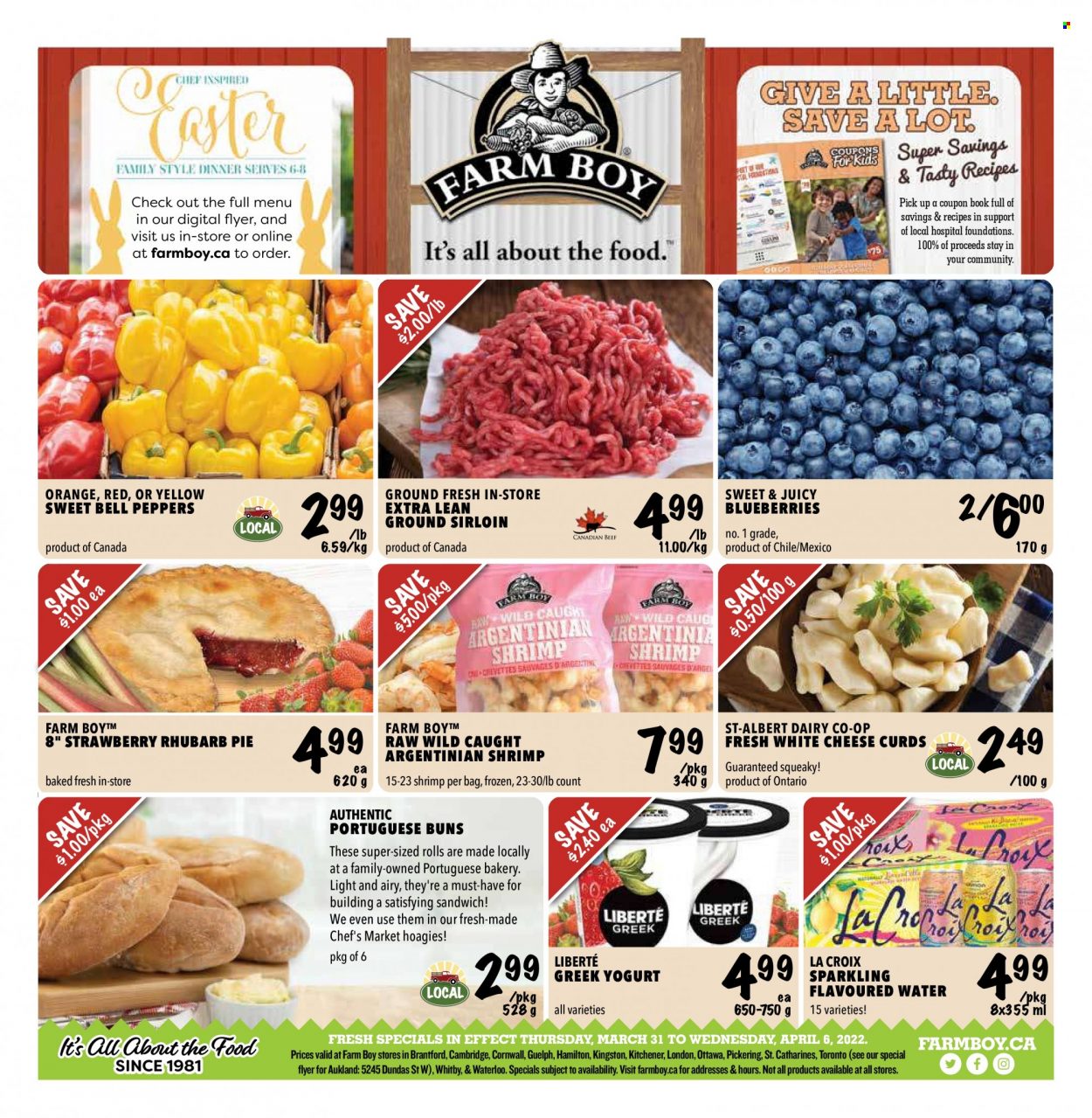 Farm Boy flyer - March 31, 2022 - April 06, 2022. Page 1