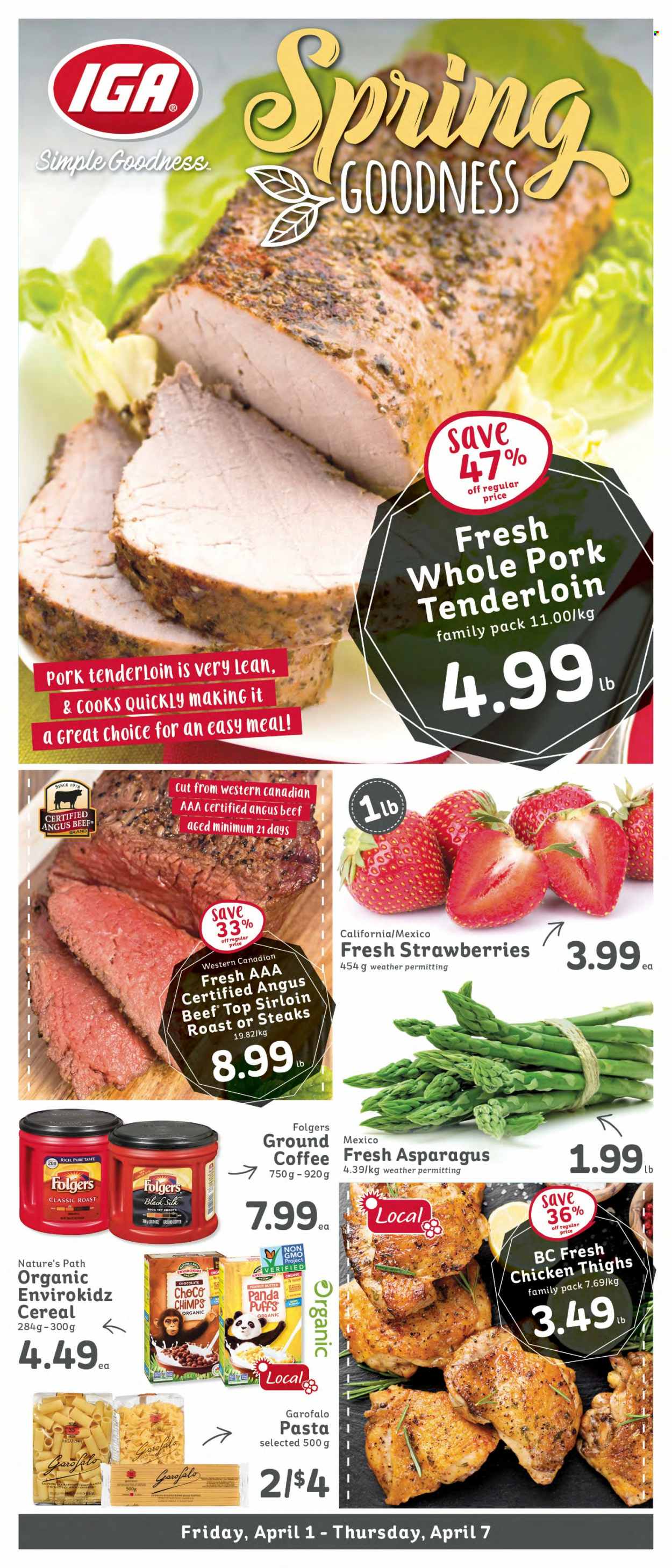 IGA Simple Goodness flyer - April 01, 2022 - April 07, 2022. Page 1