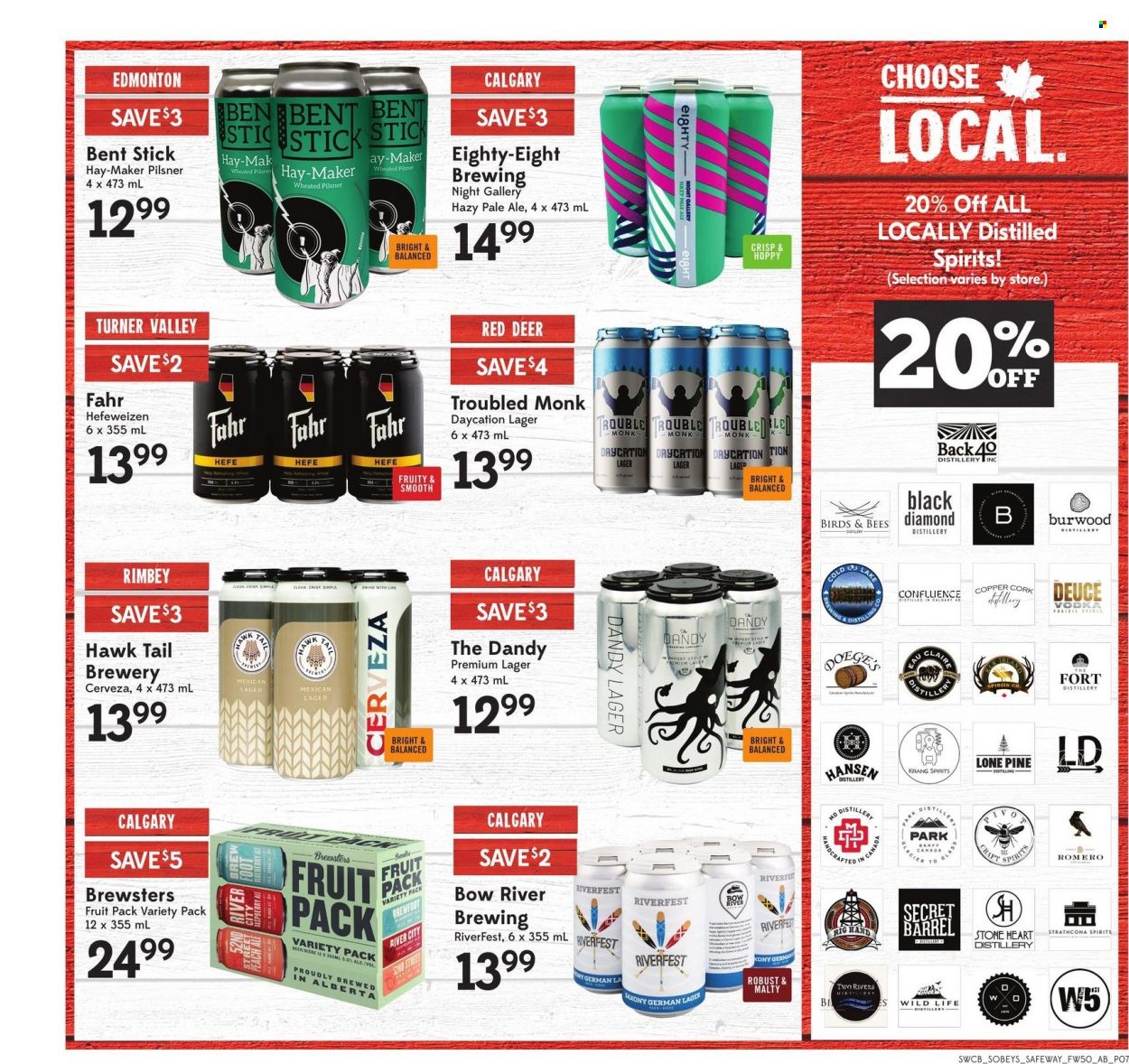 Sobeys Liquor flyer - April 07, 2022 - April 13, 2022. Page 7