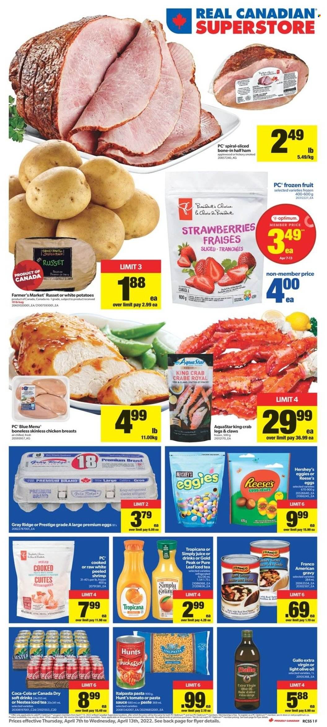 Real Canadian Superstore flyer - April 07, 2022 - April 13, 2022. Page 1
