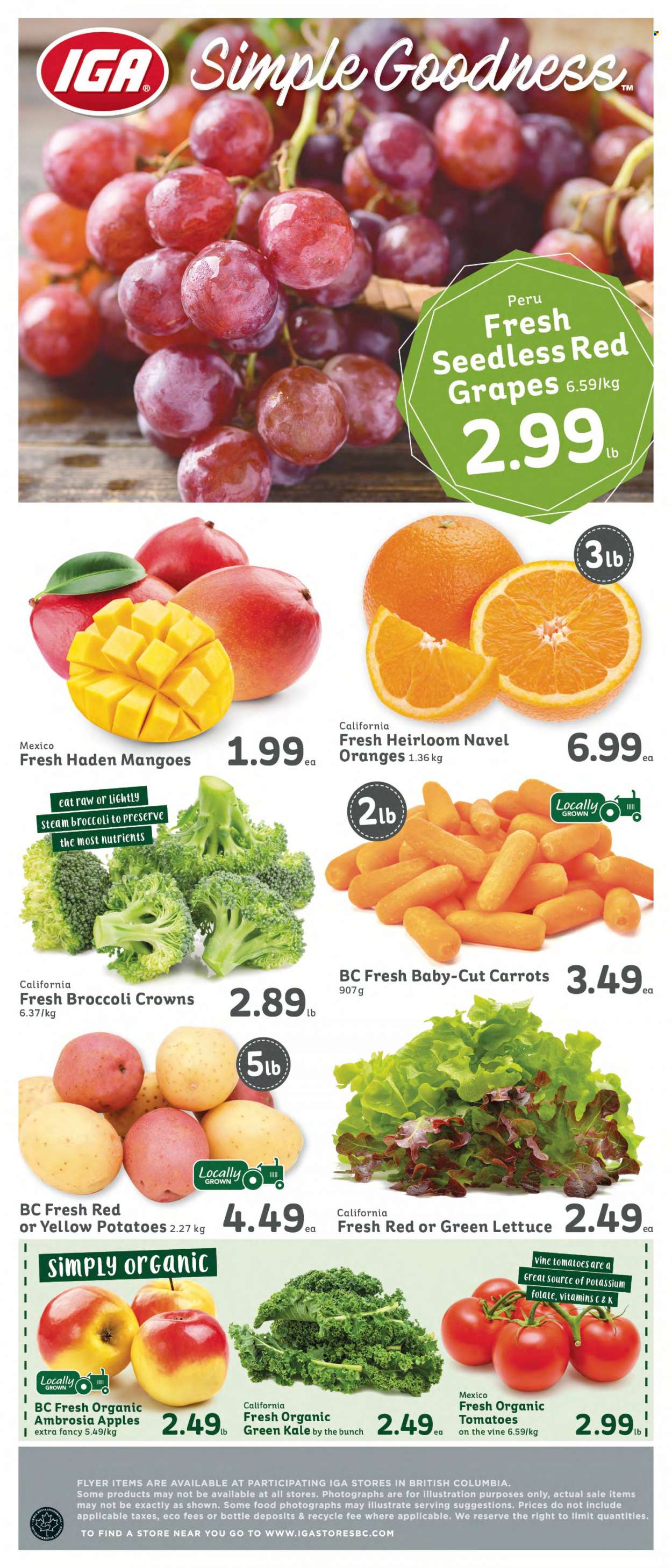 IGA Simple Goodness flyer - April 08, 2022 - April 14, 2022. Page 6