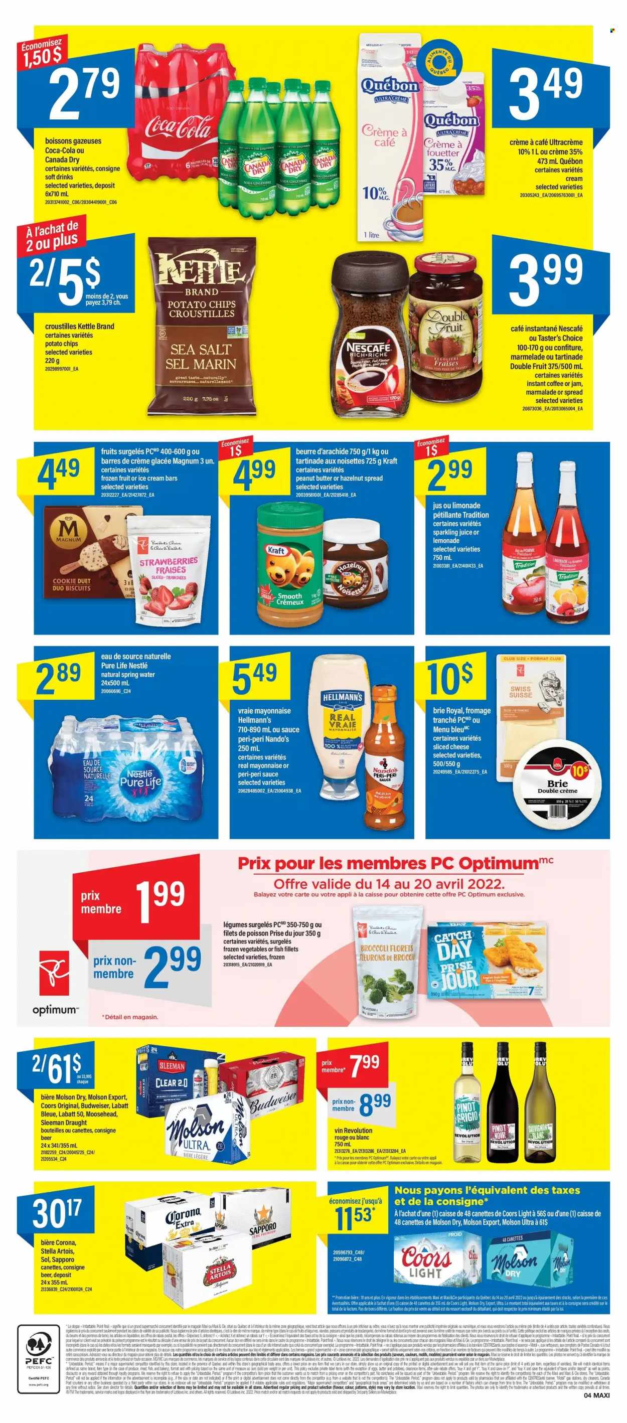 Maxi & Cie flyer - April 14, 2022 - April 20, 2022. Page 4