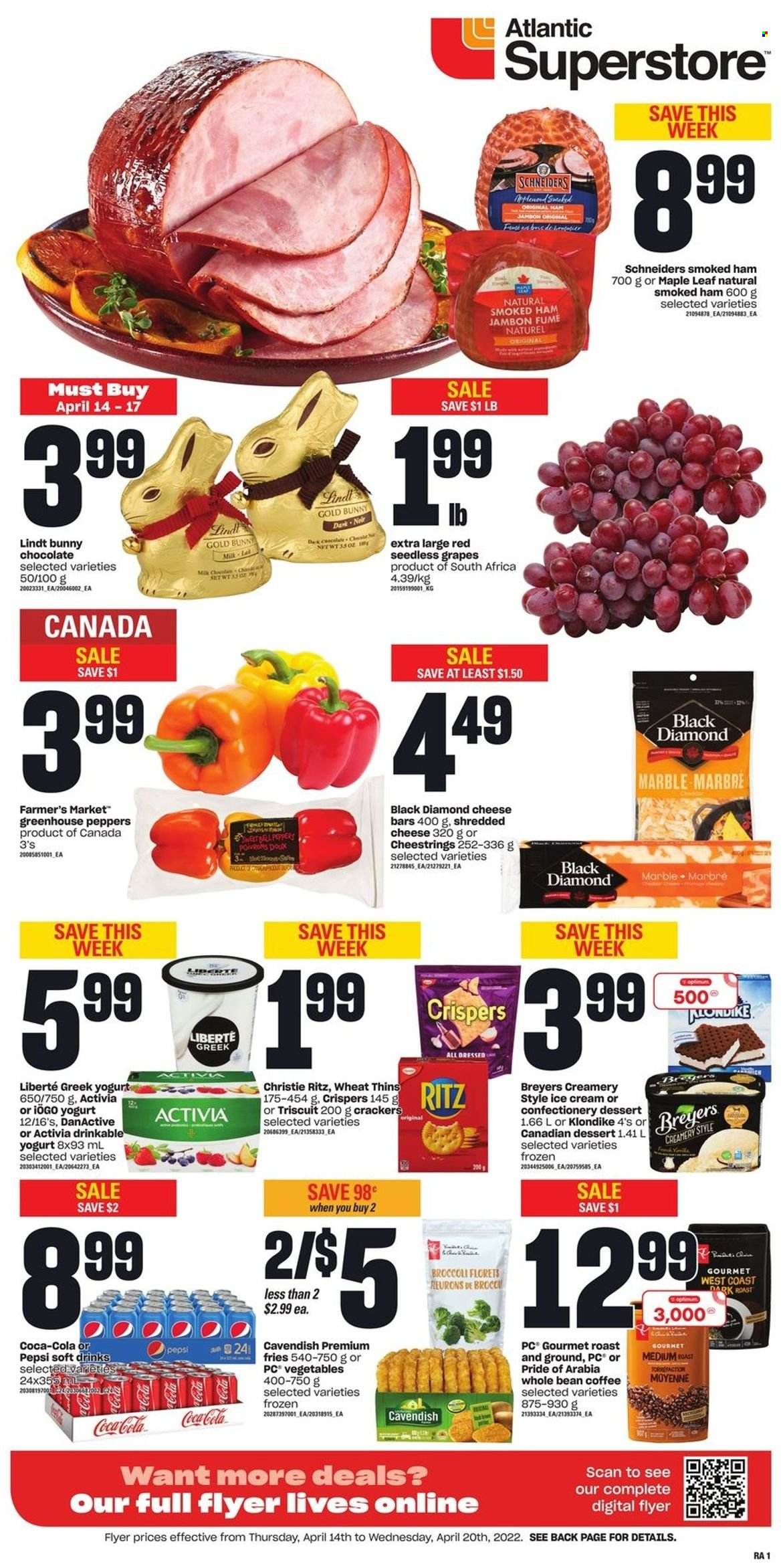 Atlantic Superstore flyer - April 14, 2022 - April 20, 2022. Page 1