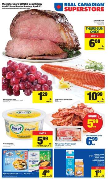 Real Canadian Superstore Flyer - April 14, 2022 - April 20, 2022.