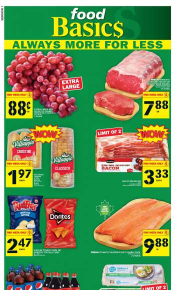 Food Basics Flyer - April 14, 2022 - April 20, 2022.