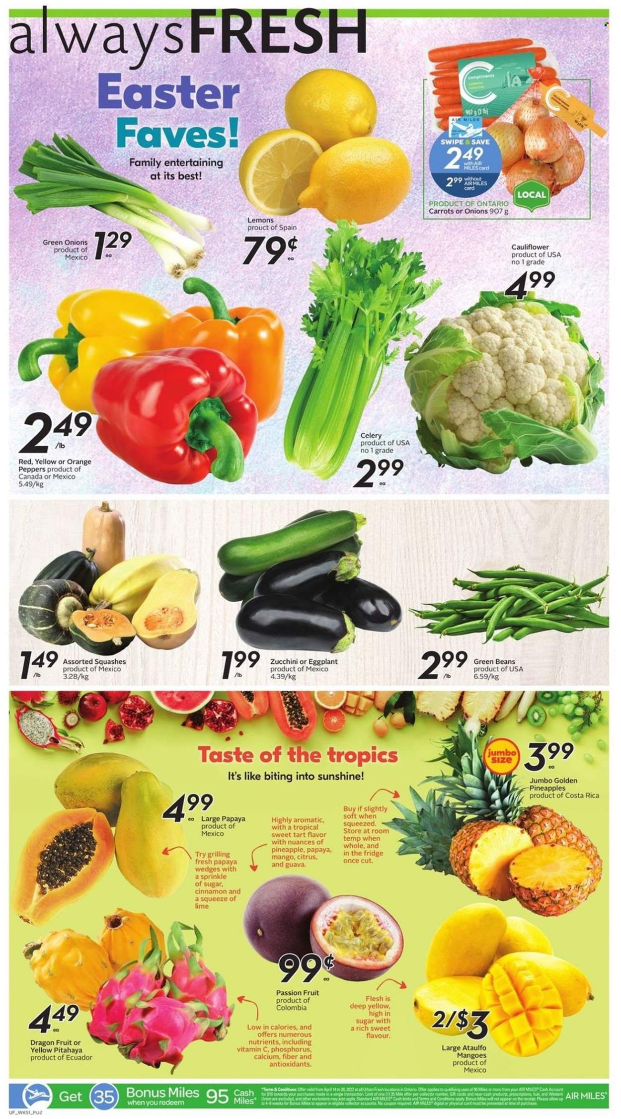 Sobeys Urban Fresh flyer - April 14, 2022 - April 20, 2022. Page 2