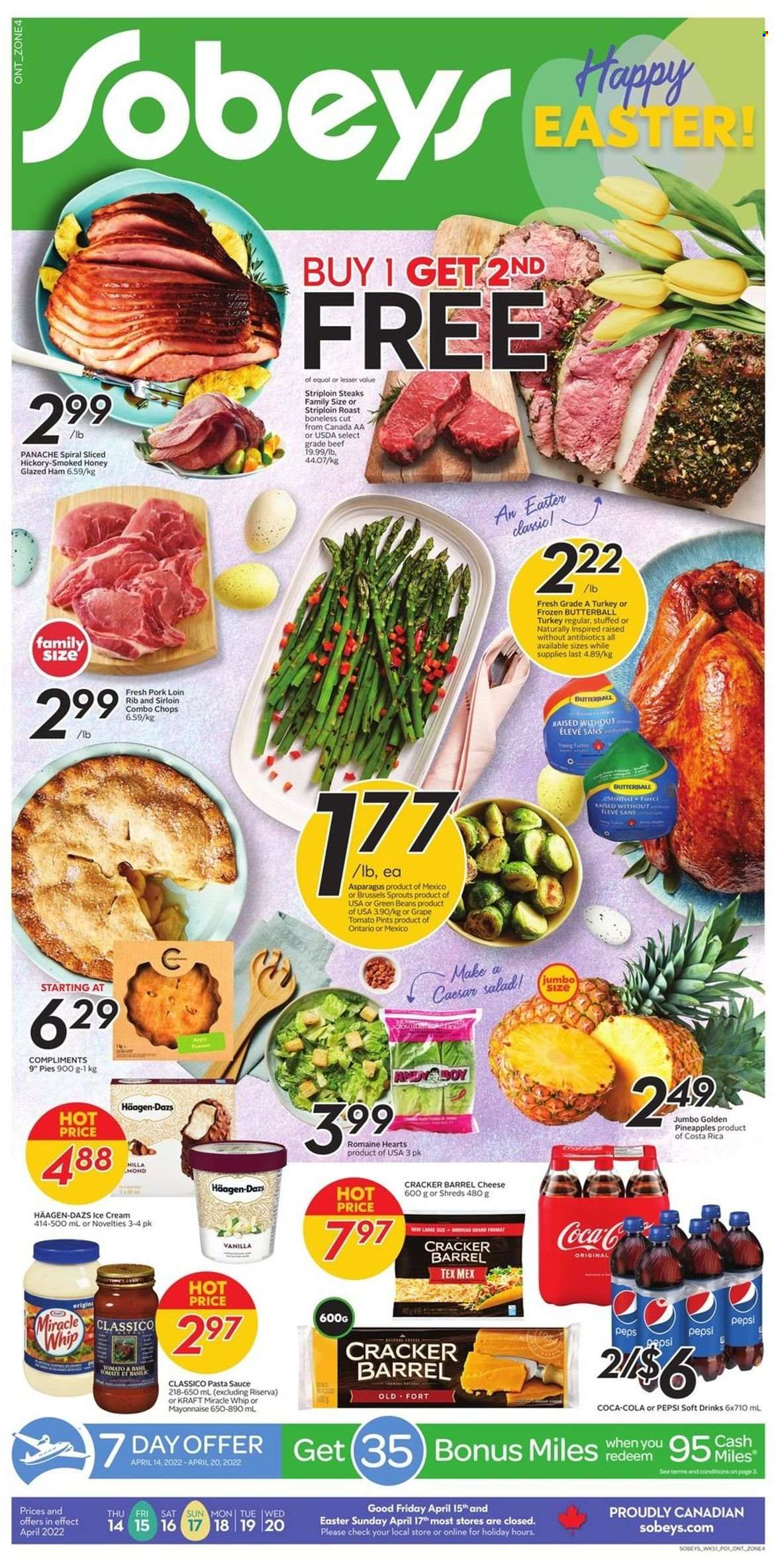 Sobeys flyer - April 14, 2022 - April 20, 2022. Page 1