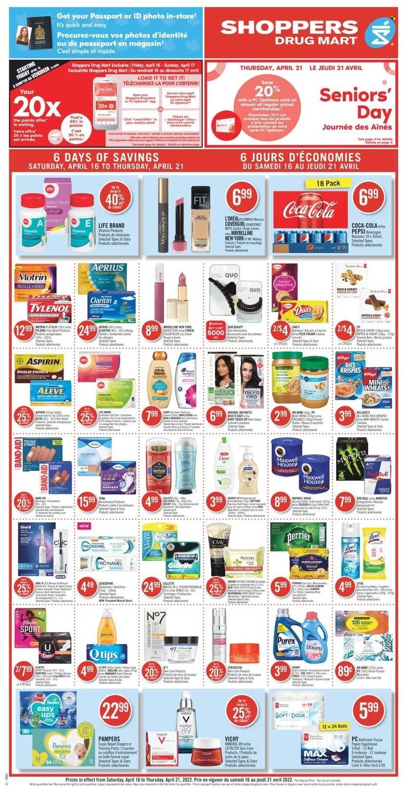 Shoppers Drug Mart flyer - April 16, 2022 - April 21, 2022. Page 1