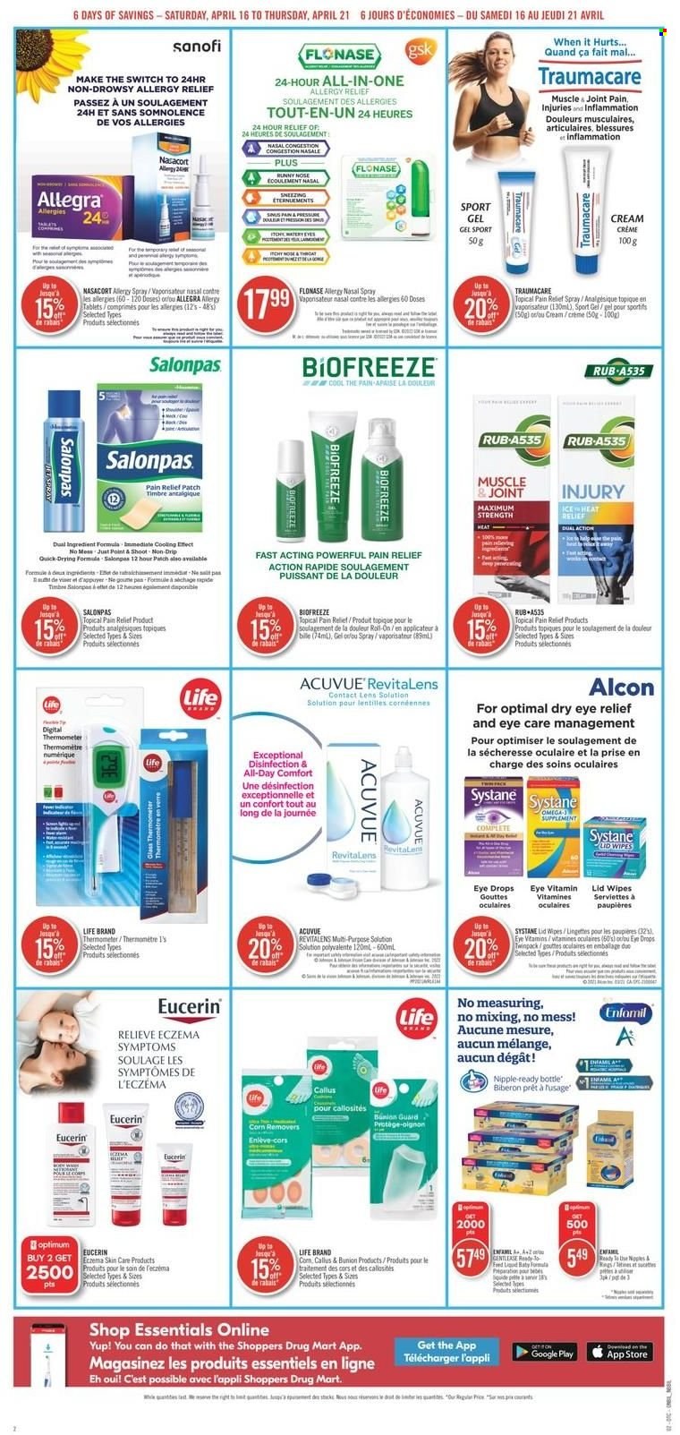 Shoppers Drug Mart flyer - April 16, 2022 - April 21, 2022. Page 4