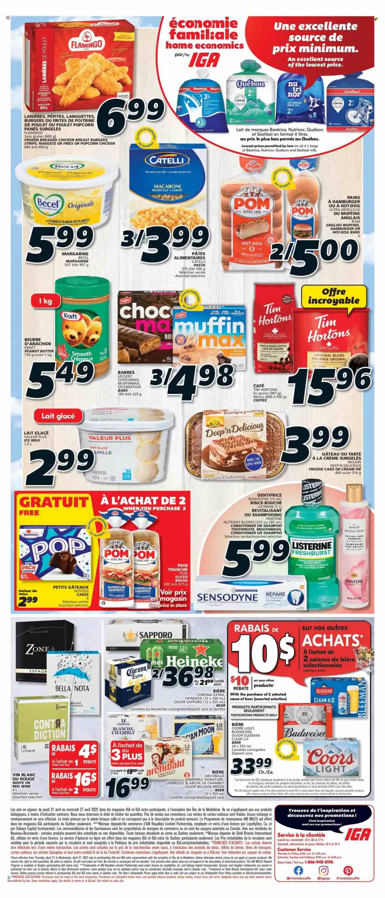 IGA flyer - April 21, 2022 - April 27, 2022. Page 2