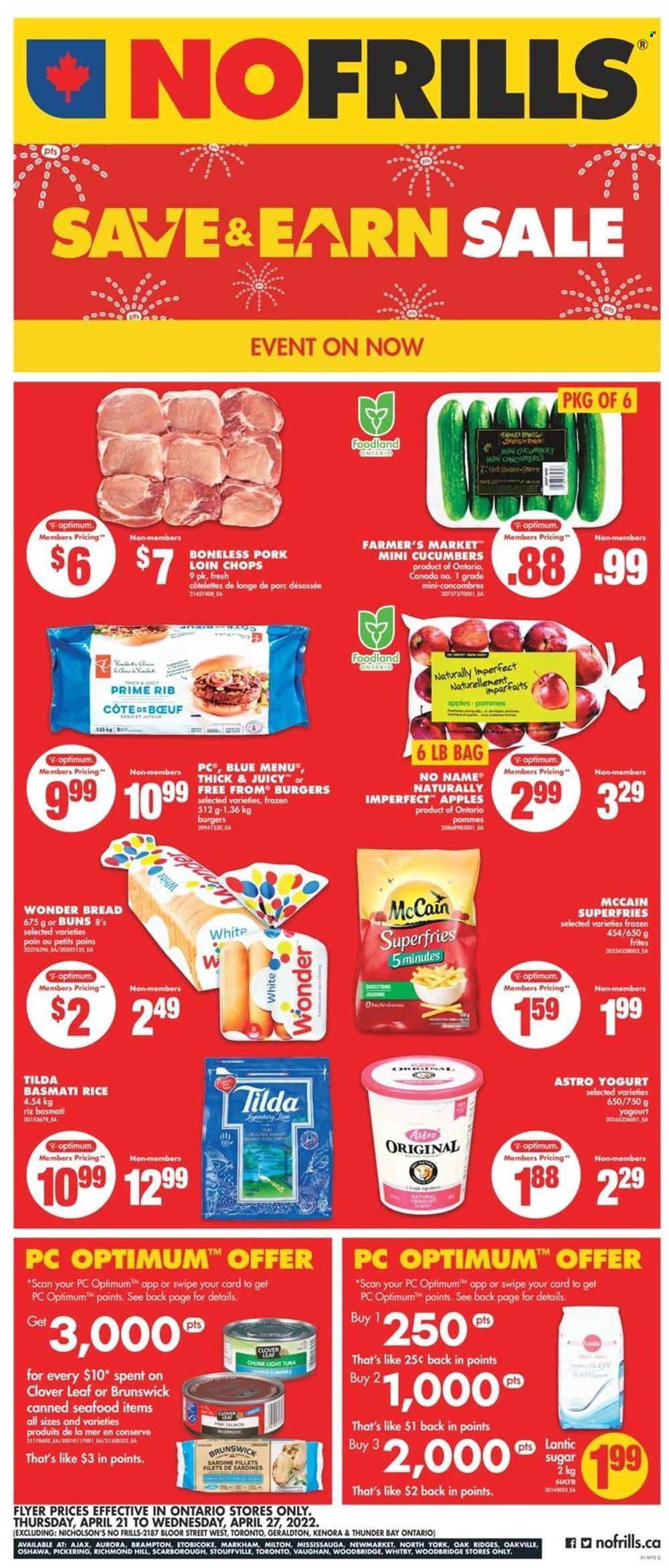 No Frills flyer - April 21, 2022 - April 27, 2022. Page 1
