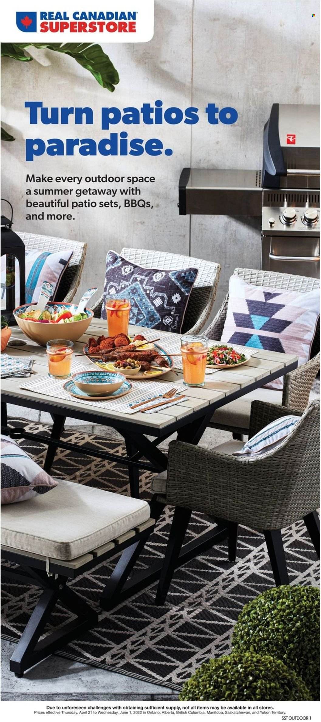 Real Canadian Superstore flyer - April 21, 2022 - June 01, 2022. Page 1
