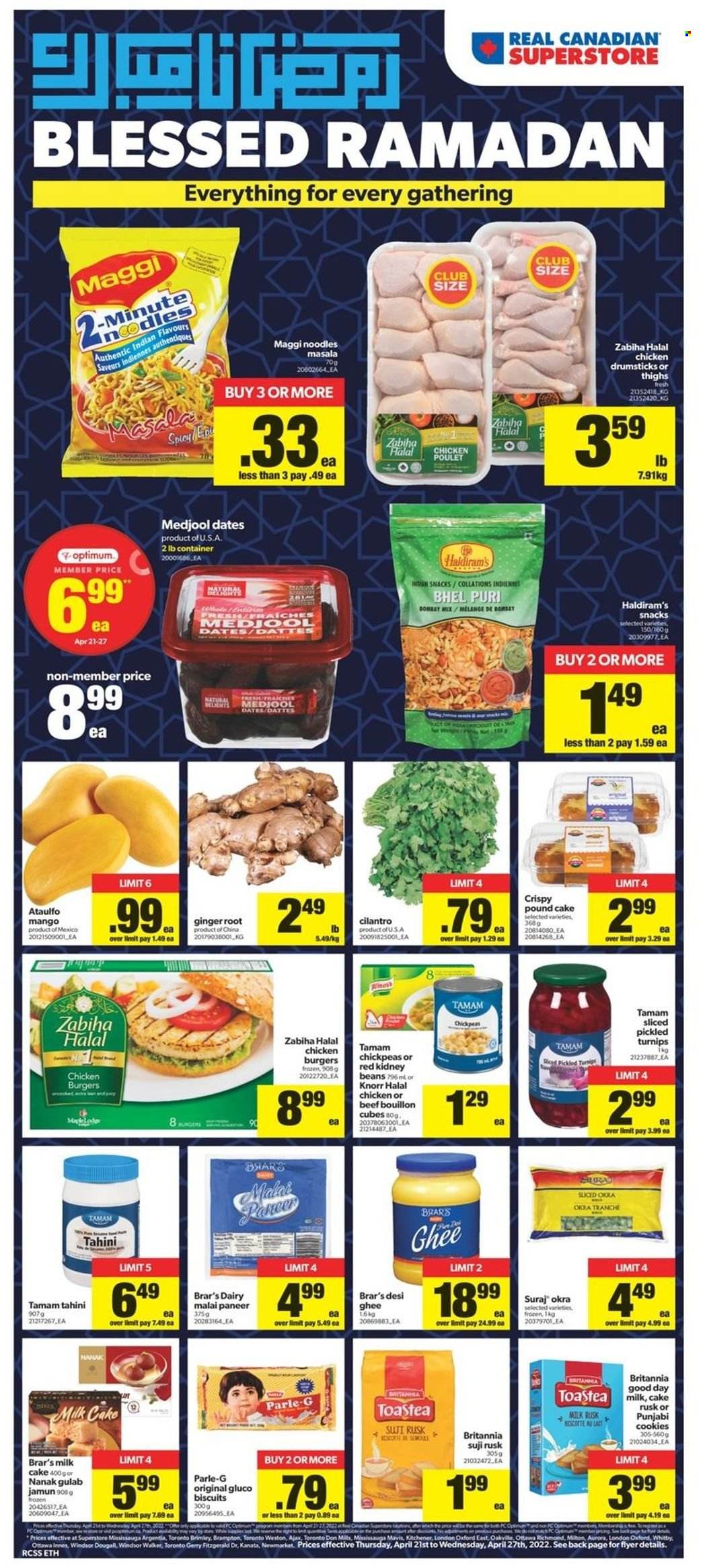 Real Canadian Superstore flyer - April 21, 2022 - April 27, 2022. Page 1