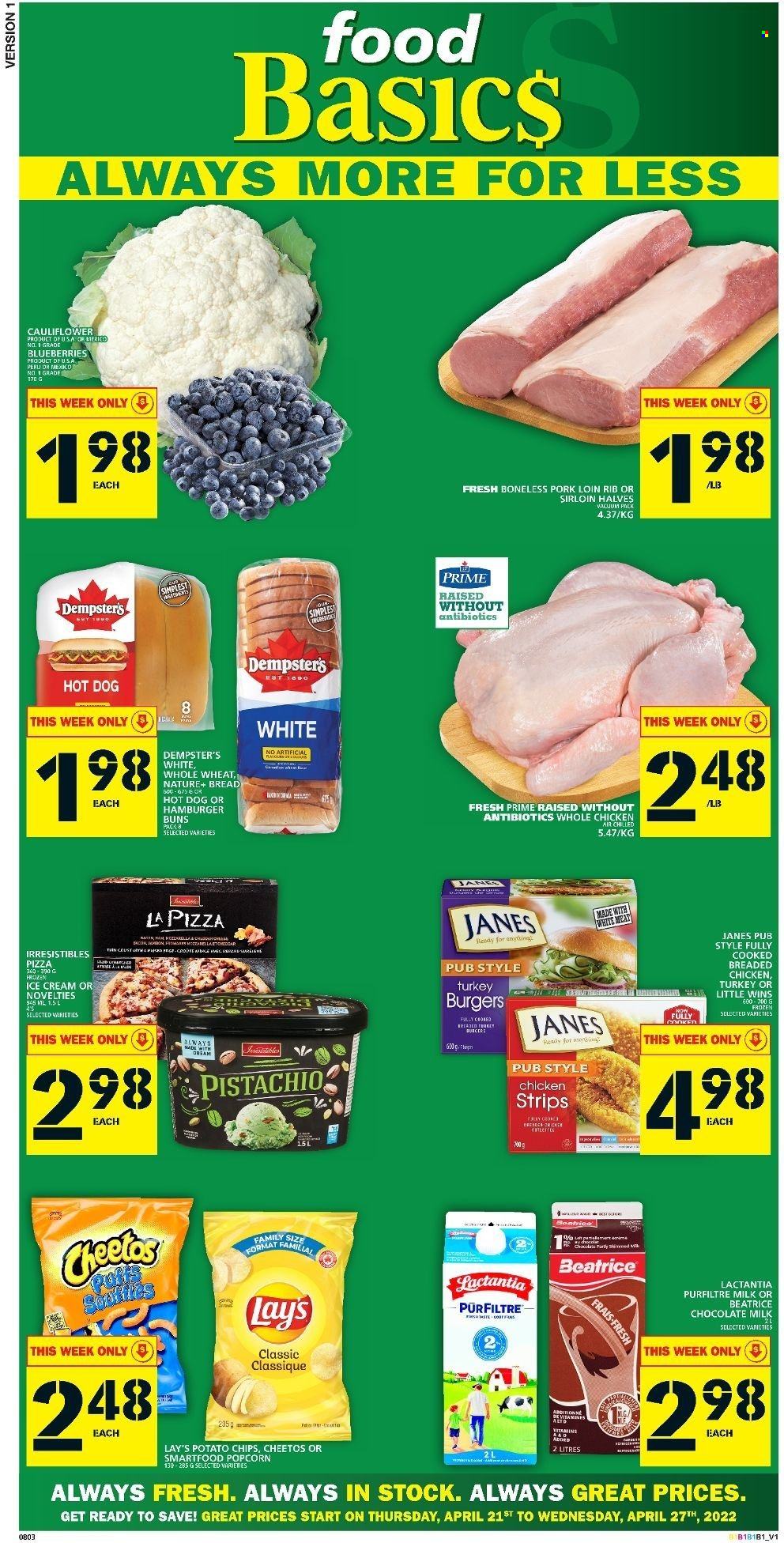 Food Basics flyer - April 21, 2022 - April 27, 2022. Page 1