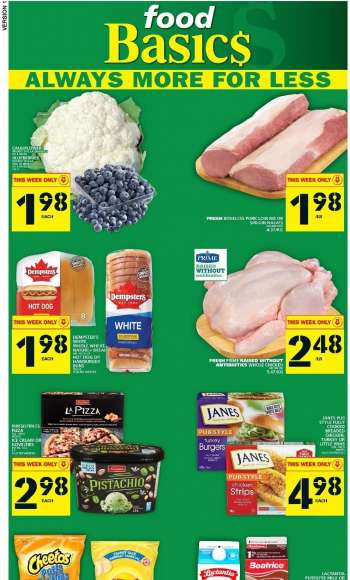 Circulaire Food Basics - 21 Avril 2022 - 27 Avril 2022.