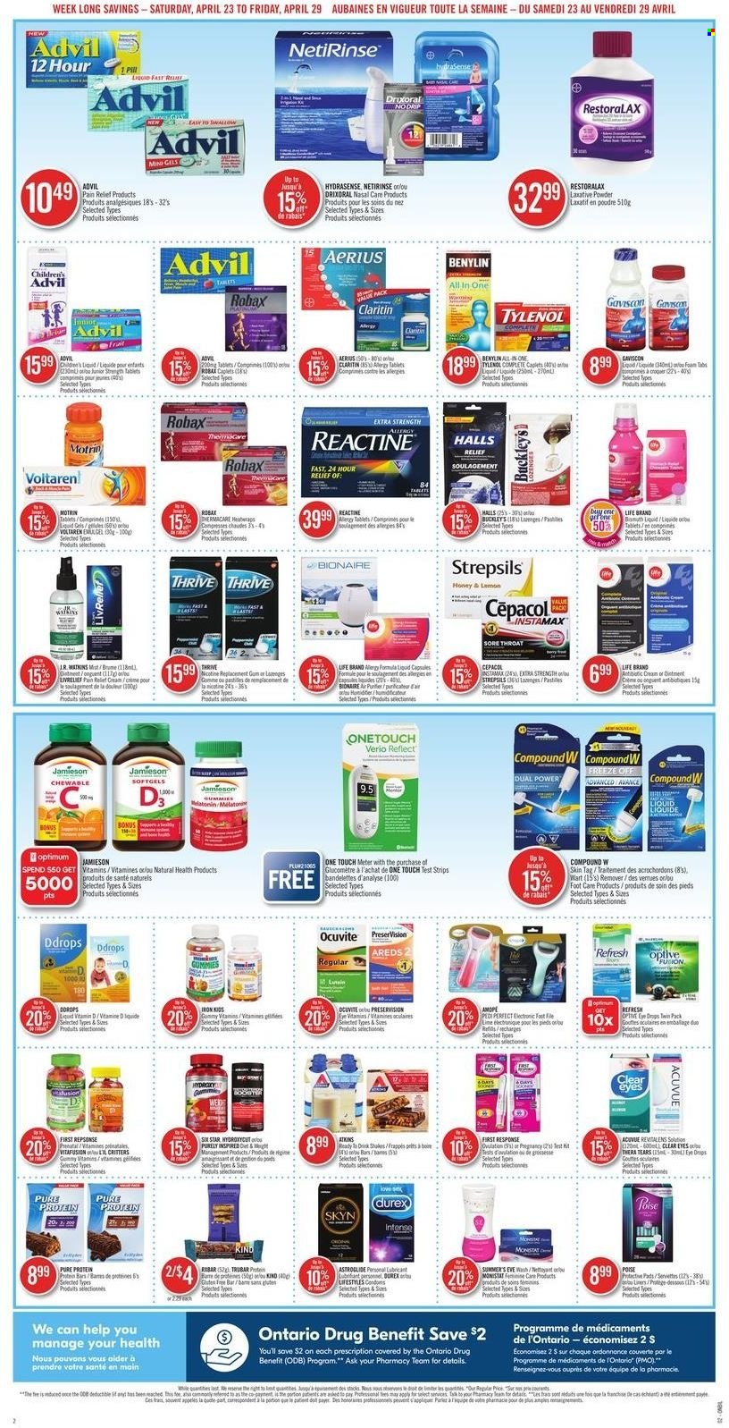 Shoppers Drug Mart flyer - April 23, 2022 - April 29, 2022. Page 2