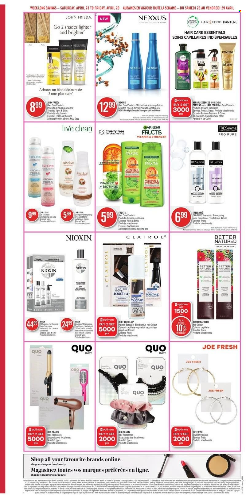 Shoppers Drug Mart flyer - April 23, 2022 - April 29, 2022. Page 12