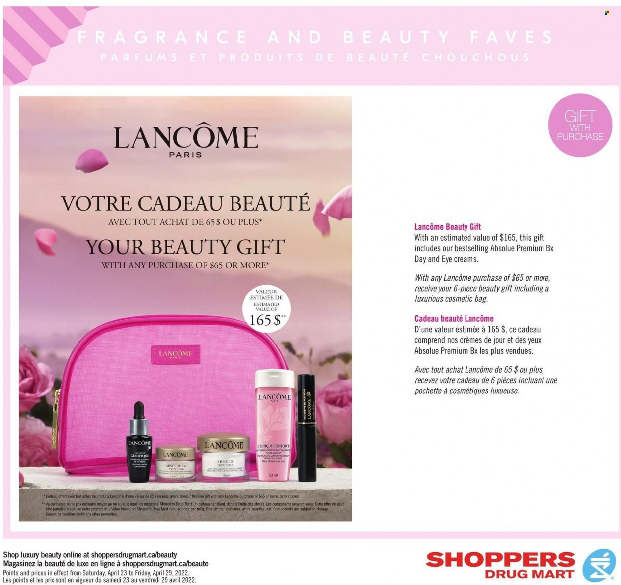 Shoppers Drug Mart flyer - April 23, 2022 - April 29, 2022. Page 13
