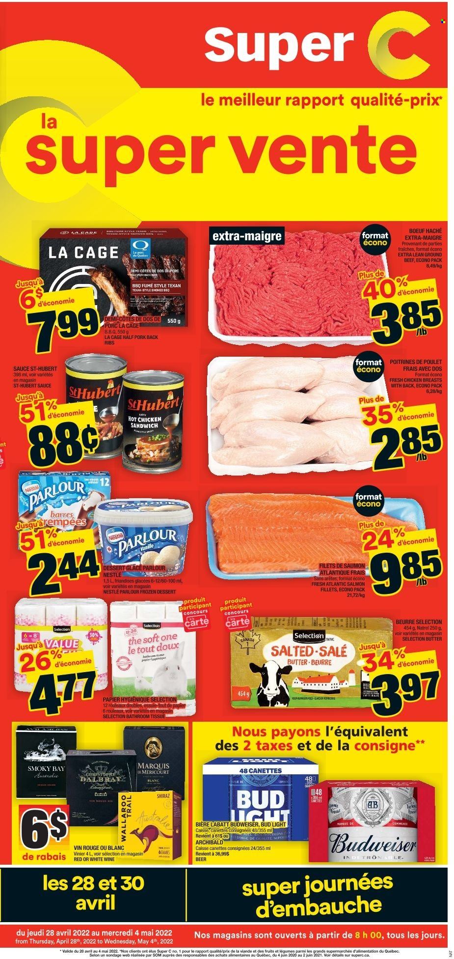 Super C flyer - April 28, 2022 - May 04, 2022. Page 1