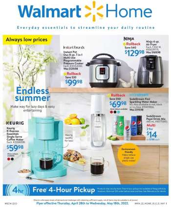 Circulaire Walmart - 28 Avril 2022 - 18 Mai 2022.