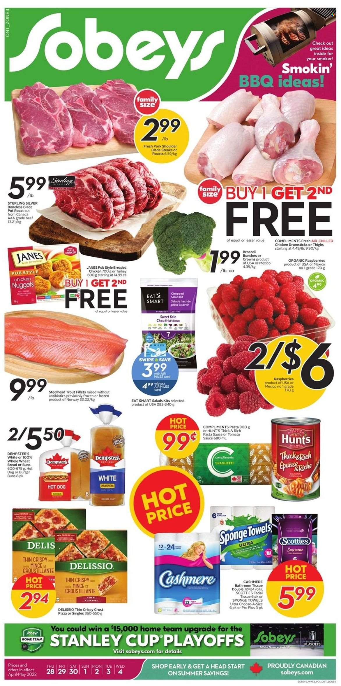 Sobeys flyer - April 28, 2022 - May 04, 2022. Page 1
