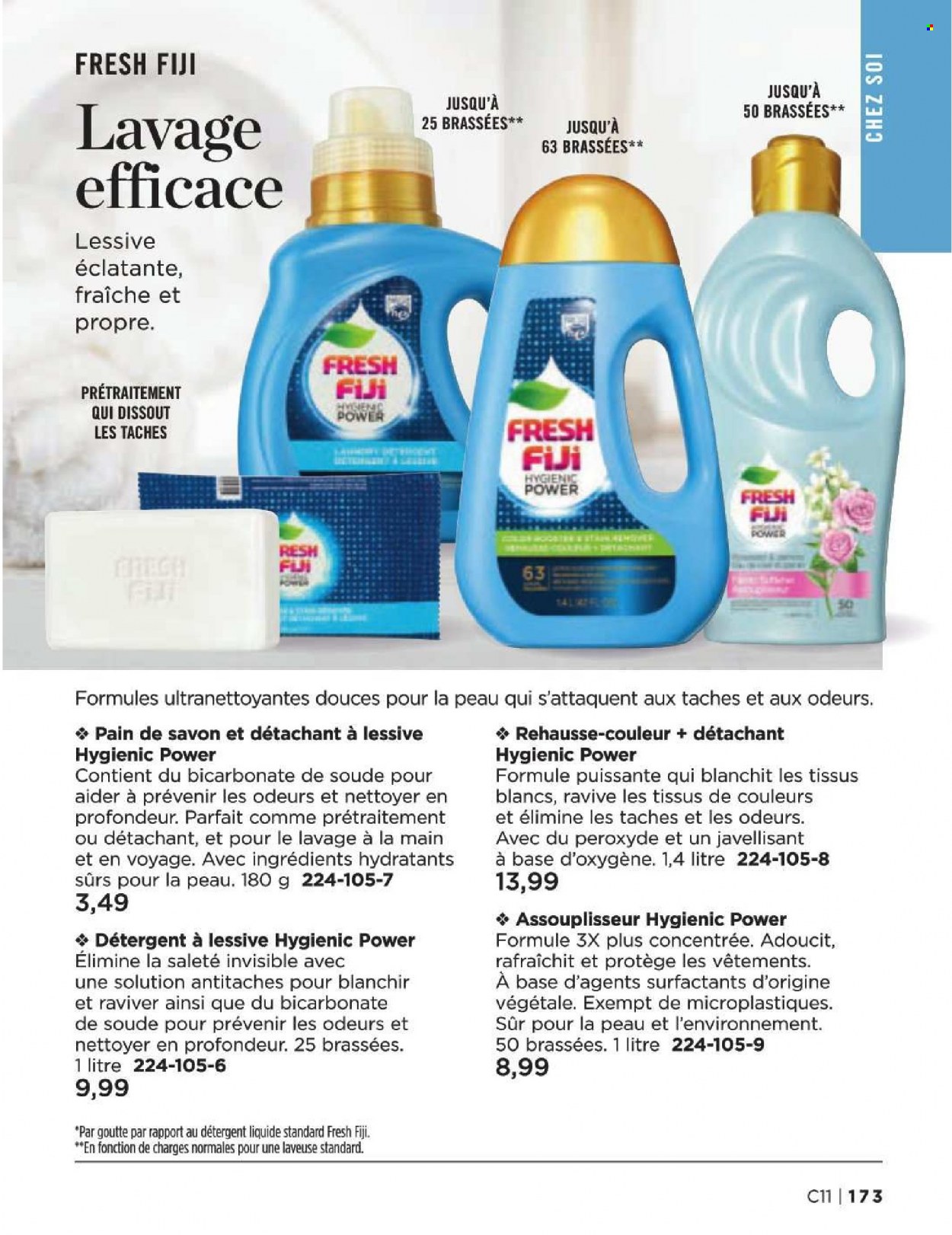 thumbnail - Avon Flyer - Sales products - detergent. Page 173.
