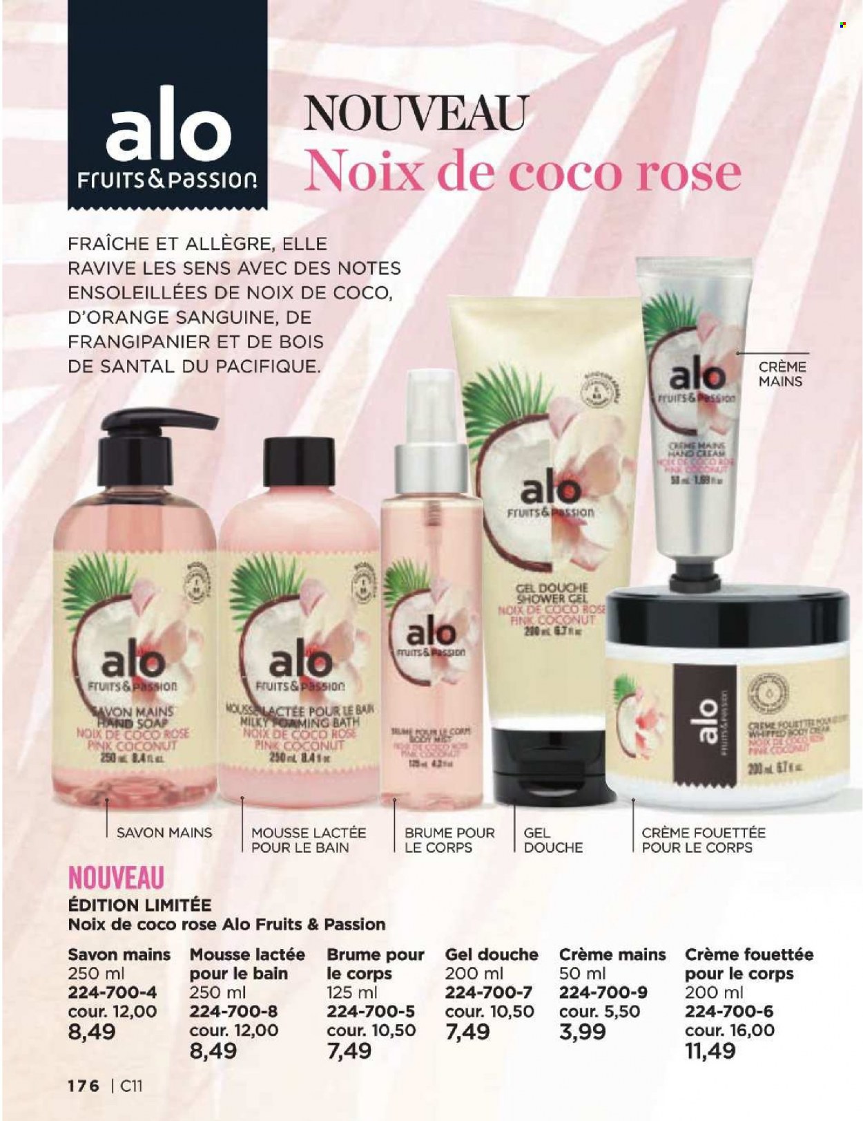 thumbnail - Avon Flyer - Sales products - shower gel, hand soap, Avon, soap. Page 176.